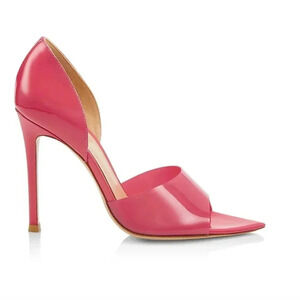 Gianvito Rossi Bree PVC Pink D'Orsay Pumps Size 37